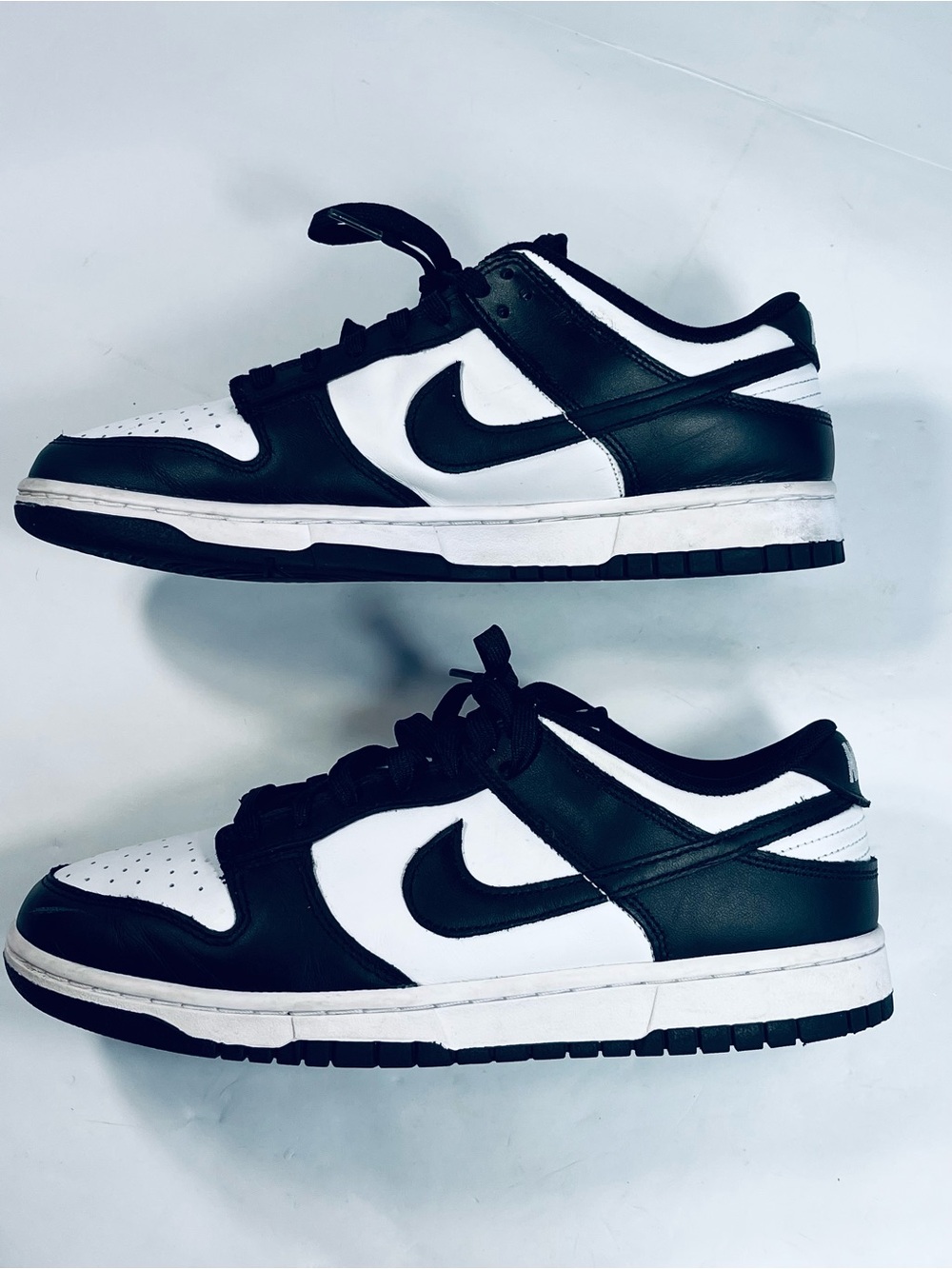 Nike Dunk Retro Low Shoes #DD1391-100 Panda Black White Men's Size :9.5 Sneakers